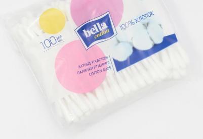 Палочки ватные cotton 100 штук в упаковке – фото 4
