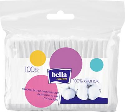 Палочки ватные cotton 100 штук в упаковке