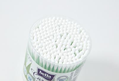 Ватные палочки с экстрактом алоэ Cotton круглая упак, 200 шт – фото 9