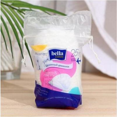 Ватные подушечки Cotton бережный демакияж. Чистота и нежность, 25 шт / уп