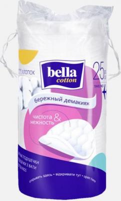 Ватные подушечки Cotton бережный демакияж. Чистота и нежность, 25 шт / уп – фото 1