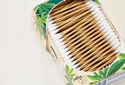 Naturals Hemp Ватные палочки гигиенические в прямоугольной коробке 200.0 – фото 5
