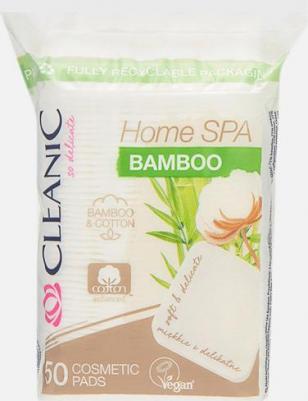 Ватные диски Home Spa Bamboo гигиенические 50 шт