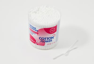 Палочки ватные банка 200 шт – фото 2