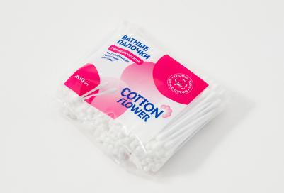 Палочки ватные ПЭ 200 шт – фото 4