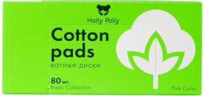 Ватные диски розовые, 80 шт – фото 2