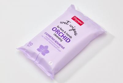 Салфетки для тела La fleur Cалфетки влажные очищающие ароматерапия орхидея 50.0 – фото 3