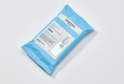 Влажные салфетки косметические с тоником 15 штук – фото 1