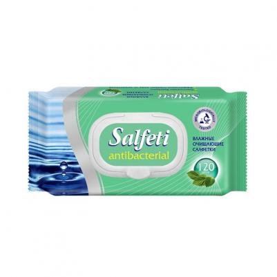 Салфетки влажные Antibac 120шт/уп антибактер. с клапаном 30646 – фото 8