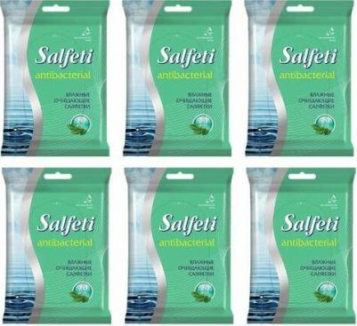 Салфетки влажные салфети антибактер n20 – фото 6