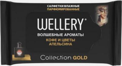 Уход за телом Салфетки влажные универсальные парфюмированные Collection Gold 20 – фото 2