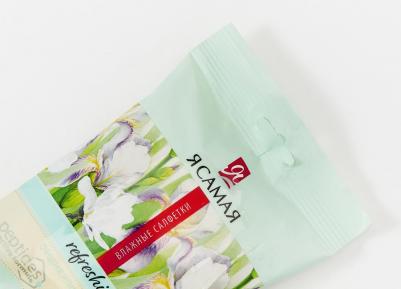 Влажные салфетки освежающие 15 штук в упаковке – фото 3