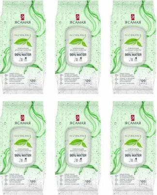 Влажные салфетки освежающие big-pack с крышкой 120 шт – фото 7