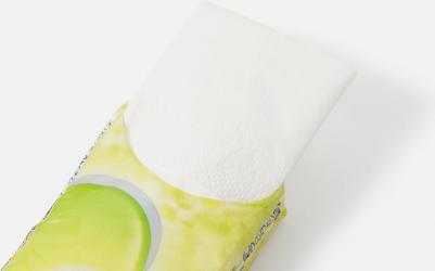 Носовые Платки Deluxe Ромашка, 3 слоя, 10шт.Х 10 – фото 2