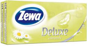 Носовые Платки Deluxe Ромашка, 3 слоя, 10шт.Х 10 – фото 4