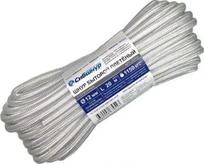 Плетеный шнур полипропиленовый 12 мм 20 м цвет разноцветный – фото 11