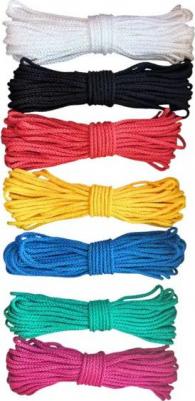 Веревка полипропилен без сердечника 6 мм 20 м цвет мультиколор – фото 2