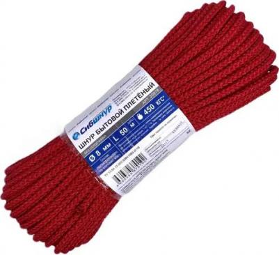 Веревка полипропилен без сердечника 8 мм 50 м – фото 1