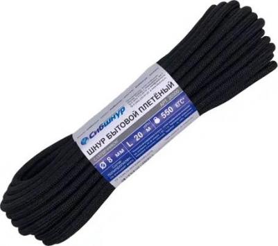 Веревка с сердечником полипропилен 8 мм 20 м цвет мультиколор – фото 5