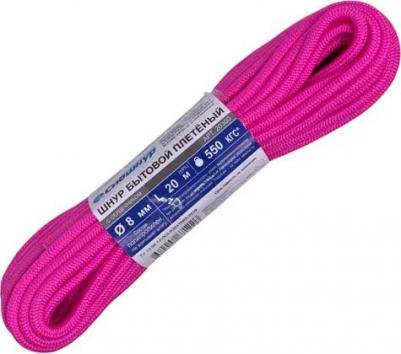 Веревка с сердечником полипропилен 8 мм 20 м цвет мультиколор – фото 11