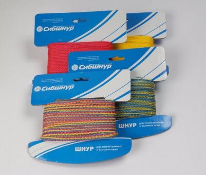 Вязаный шнур очень легкий, гибкий, хорошо вяжется в узлы, не распускается, не впитывает влагу, устойчив к гниению, воздействию кислот, щелочей