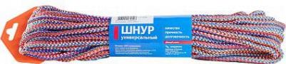 Универсальный вязаный шнур Вязаный шнур ПП 6 мм с сердечником, цветной, 250 м 140316