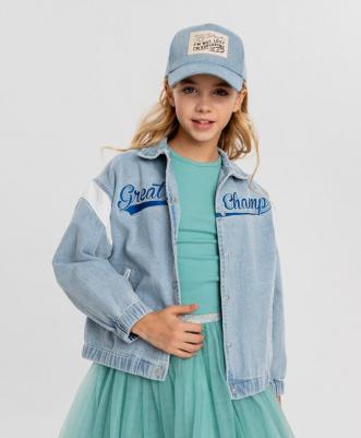 Куртка 124BBGJC40021000, голубой, 164 – фото 5