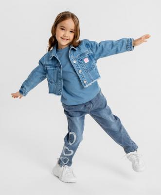 Куртка 124BBGMC40031000, голубой, 128 – фото 2