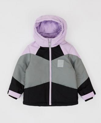 Куртка демисезонная с капюшоном и бретелями мультицвет, 104, 224BBGA4102 – фото 8