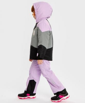 Куртка демисезонная с капюшоном и бретелями мультицвет, 116, 224BBGA4102 – фото 4