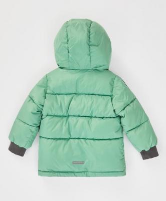 Куртка демисезонная с капюшоном зеленая детская, 116, 224BBGMC4101 – фото 5
