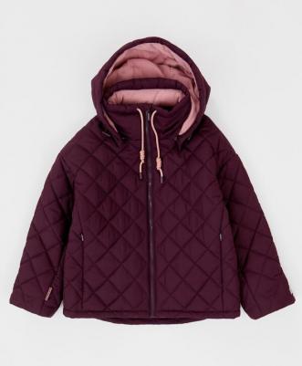 Куртка демисезонная водоотталкивающая темно- фиолетовая, 164, 224BBGJC4101 – фото 1