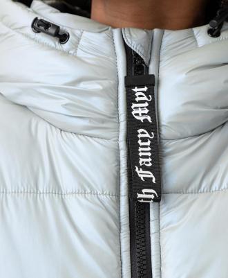 Куртка детская 222BBGJC45036000 цв. серебристый р. 146 – фото 3