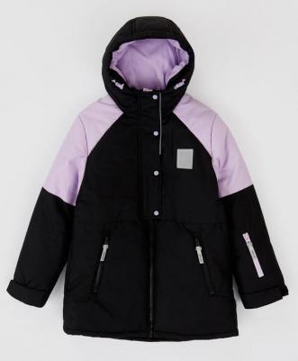 Куртка зимняя непромокаемаяи черно-сиреневая, 122, 224BBGA4105 – фото 3