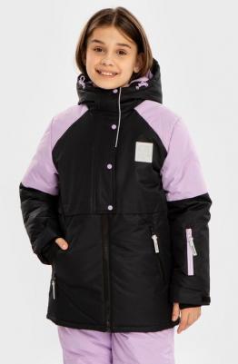 Куртка зимняя непромокаемаяи черно-сиреневая, 122, 224BBGA4105 – фото 5