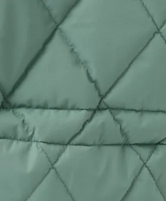 Пальто демисезонное с капюшоном зеленое 222BBGMC45014800 р.104 – фото 3