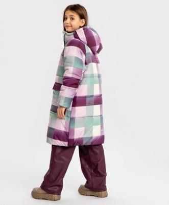 Пальто демисезонноеи крупными карманами мультицвет, 146, 224BBGJC4502 – фото 4