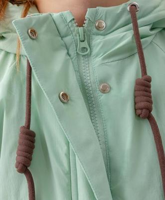 Пальто детское 123BBGMC45024800, цвет зеленый, размер 110 – фото 1