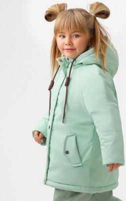 Пальто детское 123BBGMC45024800, цвет зеленый, размер 98 – фото 5
