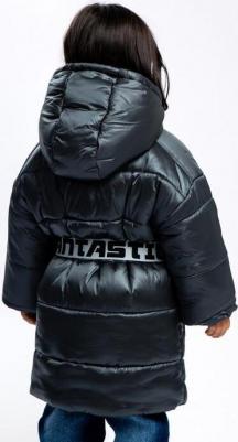 Пальто детское 223BBGMC45046000, черный, 98 – фото 4