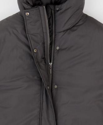 Пальто зимнее серое для девочки, 152, 224BBGJC4504 – фото 2