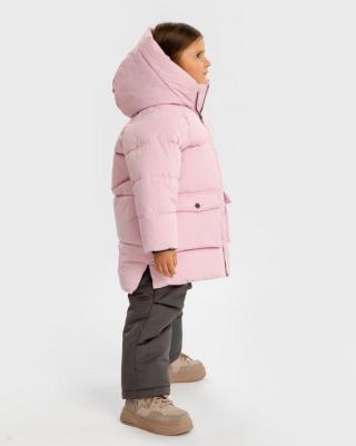 Пальто зимнее водоотталкивающее розовое, 122, 224BBGMC4102 – фото 6