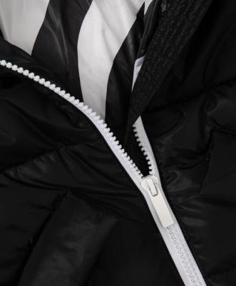 Куртка демисезонная стёганая на искусственном пуху чёрная, 146, 22409GJC4103 – фото 6