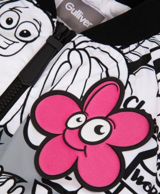 Ветровка 12408GJC4004, белый, 158 – фото 3