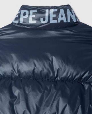 Детская стеганая куртка Essie, темно-синий – фото 3