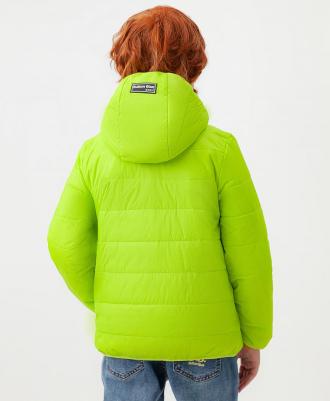 Куртка детская 123BBBB41015500, цвет салатовый, размер 110 – фото 2