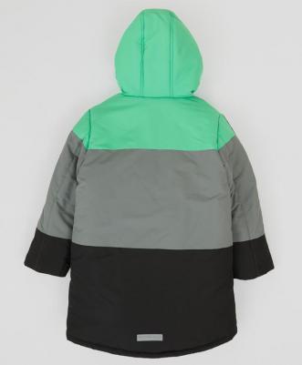 Пальто зимнее непромокаемое с капюшоном мультицвет, 110, 224BBBA4601 – фото 4