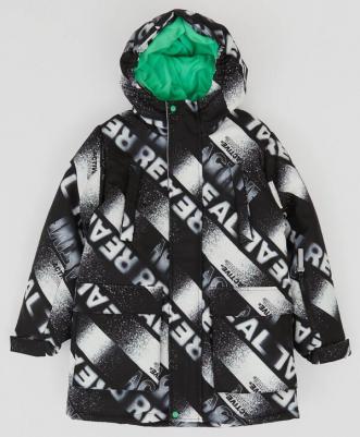 Пальто зимнее непромокаемоеи вшитыми бретелями мультицвет, 122, 224BBBA4603 – фото 3