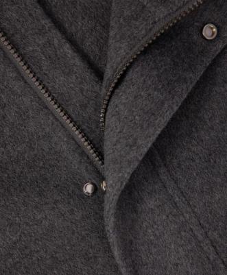 Пальто из драпа демисезонное серое для мальчика Select, 122, 223GLEBC4501 – фото 5