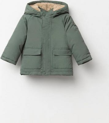 Парка с капюшоном, светло-коричневый – фото 5